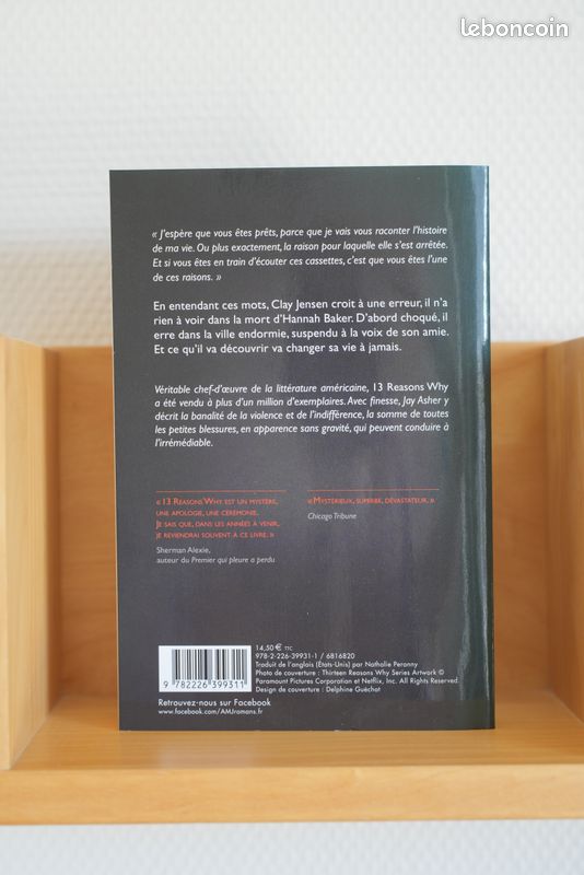 « 13 Reasons Why » de Jay Asher (image 2)