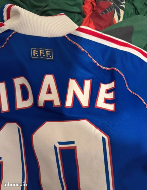 Maillot Exterieur Équipe De France 1998-1999 - Zidane - Taille M - Vintage Occasion
