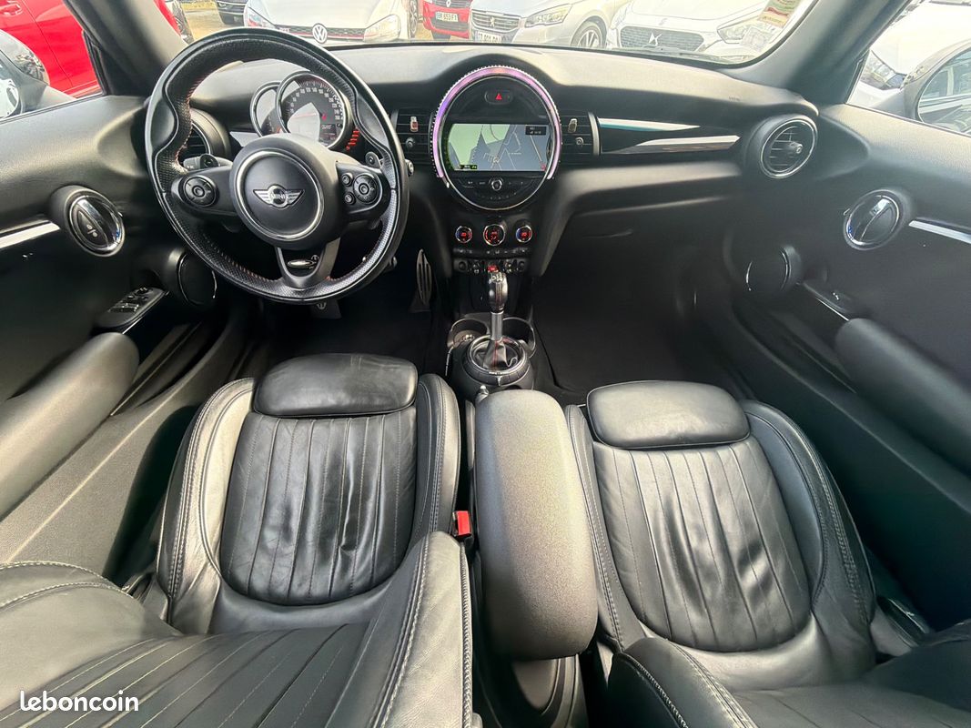 Mini mini 2.0 230ch john cooper works bva - suivi d'entretien - camera de recul - sieges chauffant - gps (image 17)