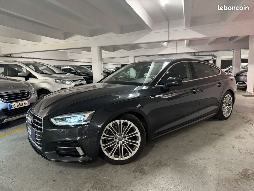 AUDI A5 2.0 190ch DESIGN - 2019 - 83 900 km - CarPlay - Suivi complet - Révision Juin 2026 (image 2)