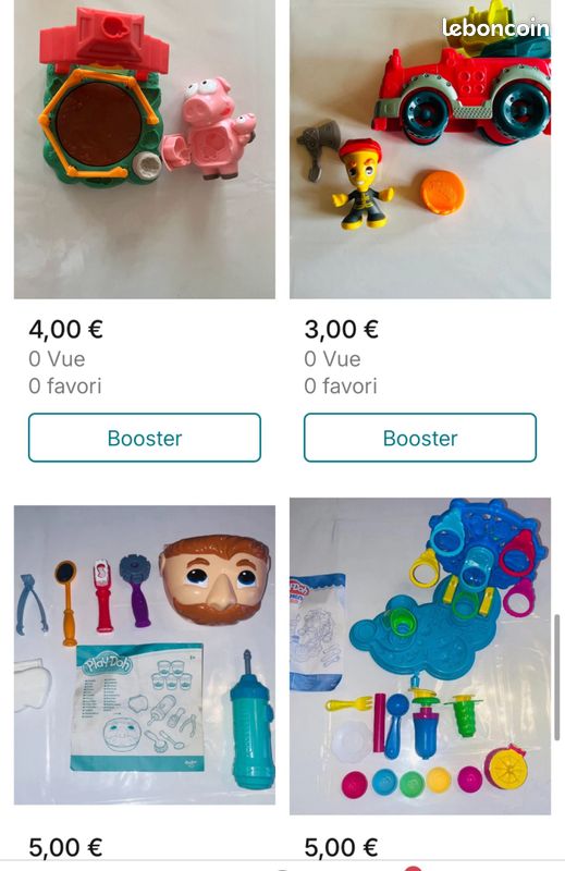 Différents lots de Play doh (image 2)