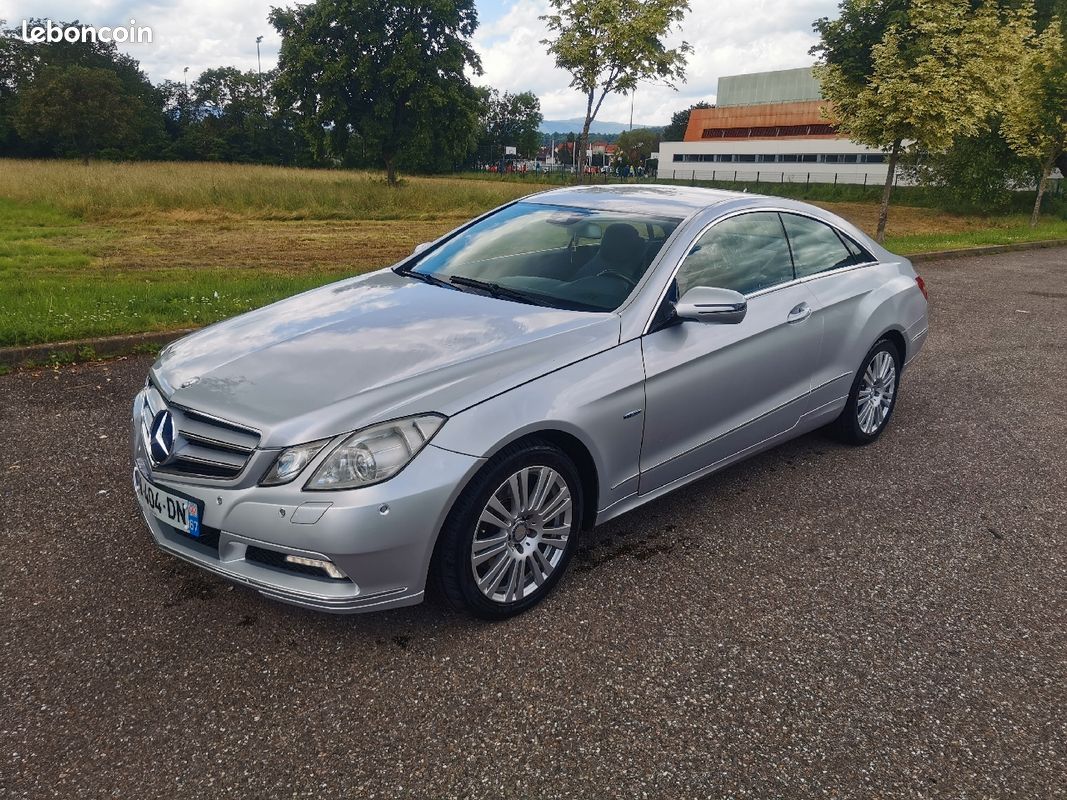 Mercedes E 350 Cdi 231 Ps Probleme Mercedes classe e 350 cdi coupé 231 ch blueefficiency - Voitures