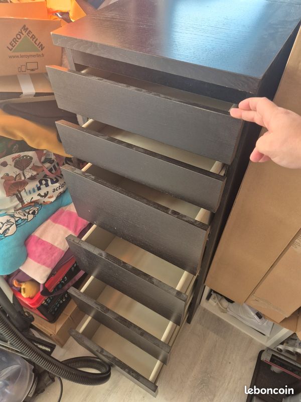 Commode IKEA MALM 6 tiroirs (image 5)