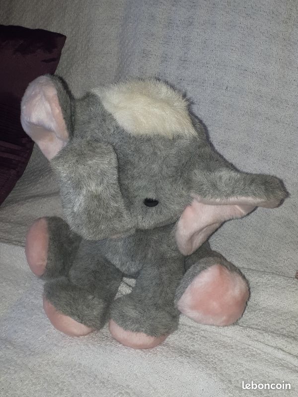 Peluche elephant 32 cm (image 3)