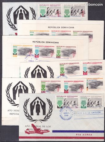 Timbre République Dominicaine - Collection