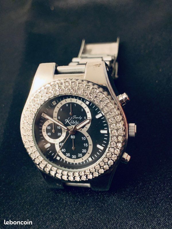 Montre dame kiss strass (image 6)