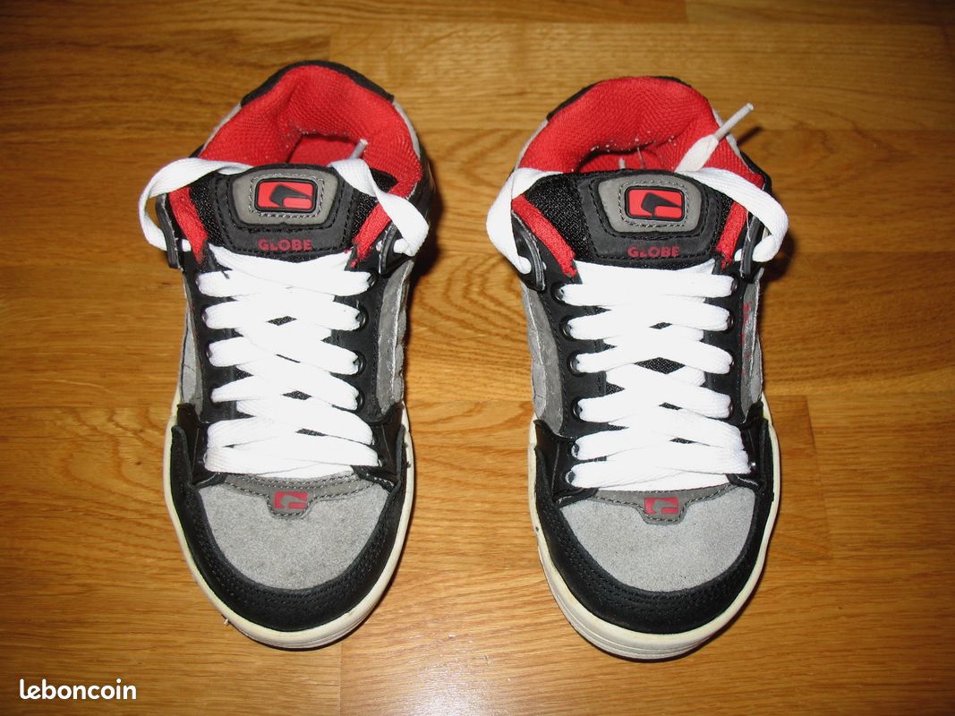 Chaussure Globe Basket Skate Enfant BASKETS DE SKATE Gris/Noir