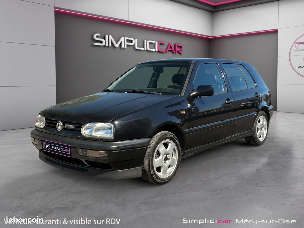 VOLKSWAGEN GOLF 3 VR6 - 174Ch intérieur cuir - Garantie 12 mois (image 4)
