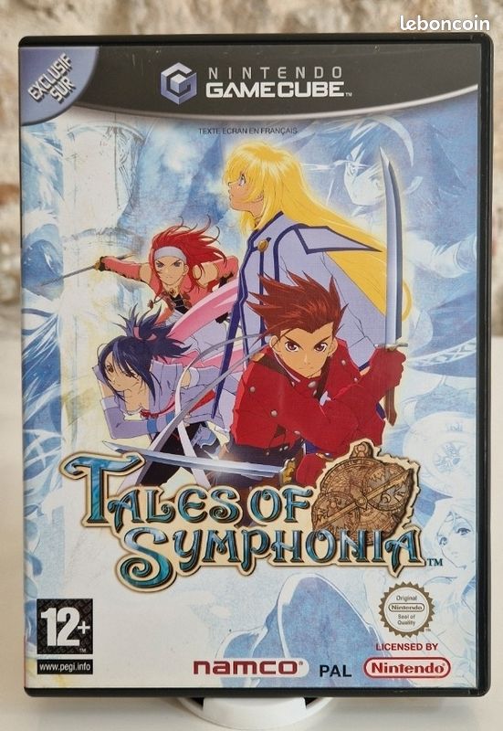 Tales of Symphonia Game Cube / Carte VIP non grattée / Très bon état