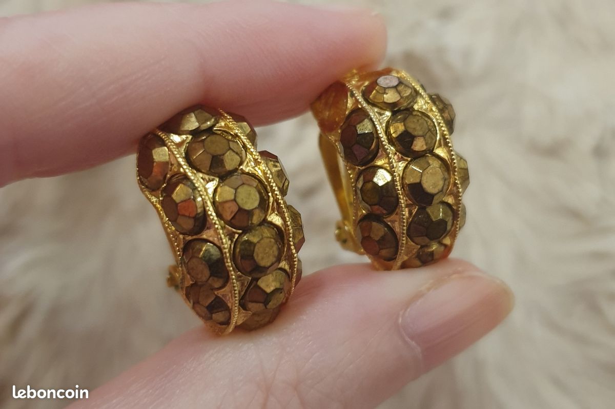 Jolis Clips D'oreilles Vintage - Boucles D'oreilles Sans Perçage