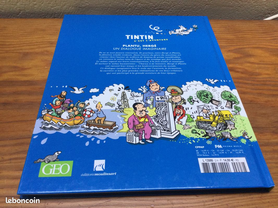TINTIN c’est l’aventure / PLANTU - HERGÉ un dialogue imaginaire (image 3)