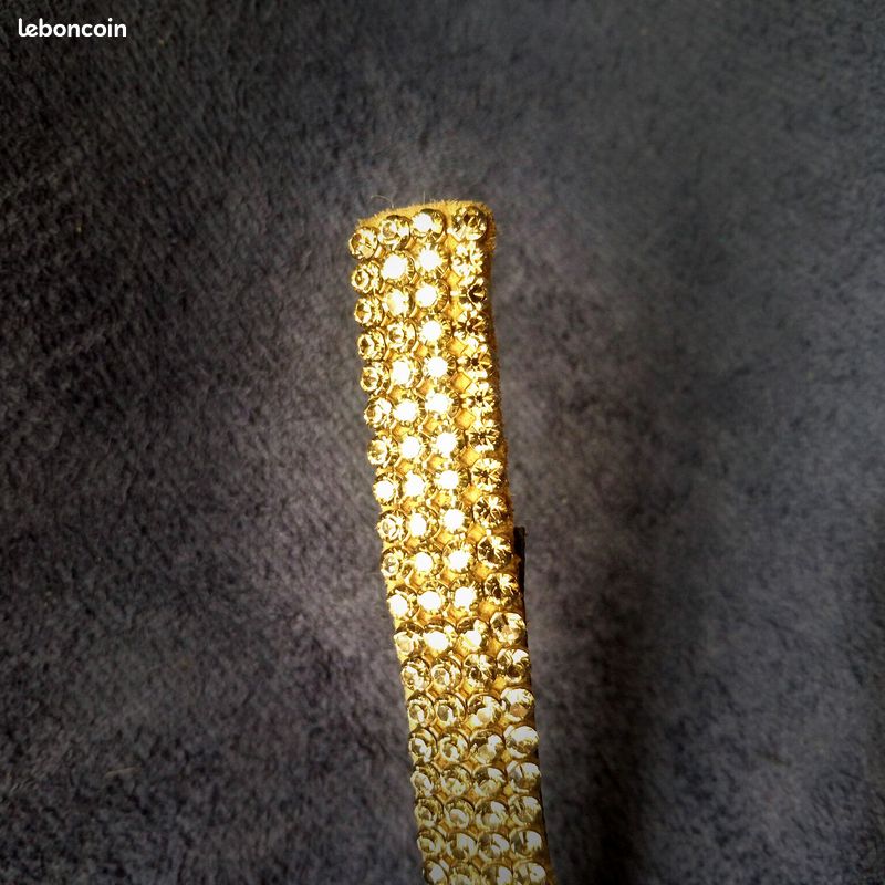 Barrette longue en strass Svarowsky (image 5)