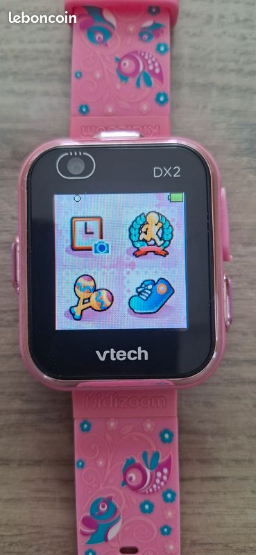Montre digitale Kidizoom Smartwatch DX2 rose Jeux Jouets