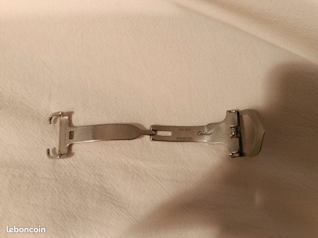 Boucle deployante cartier 18mm à reparer Montres Bijoux