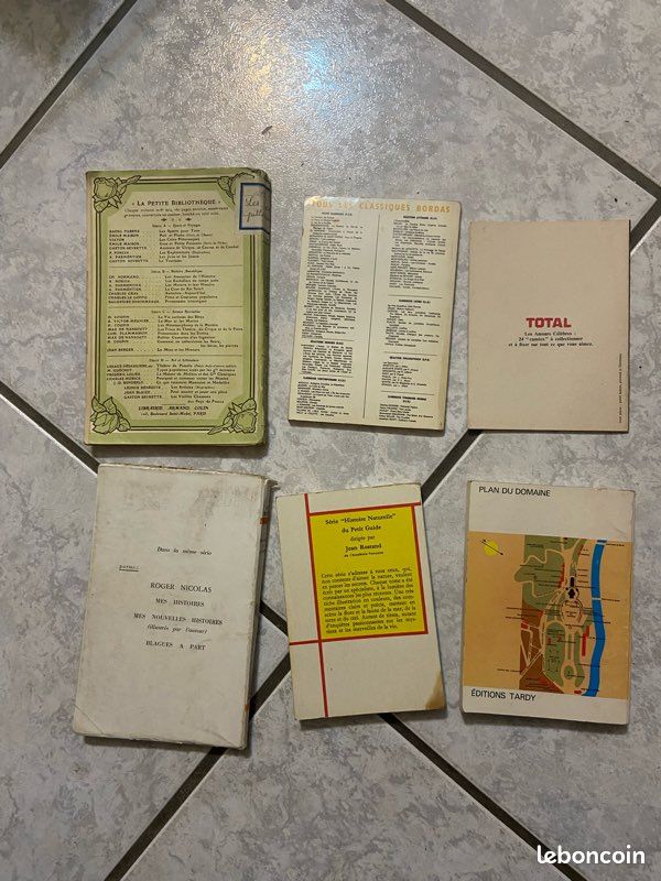 Lot de 6 livrets et livres anciens – curiosités vintage (image 2)