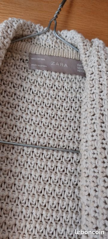 Gilet Grosse Maille Zara Gilet Zara Vêtements