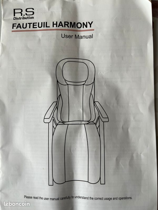 Vend fauteuil harmonie (image 5)