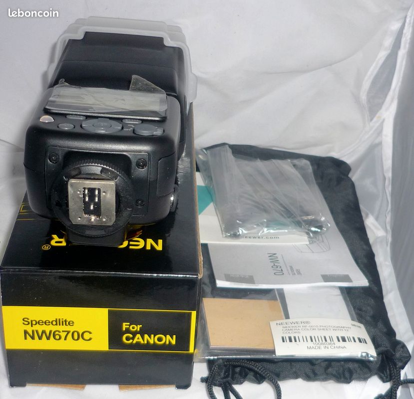 Neewer NW-670C Speedlite TTL pour Canon (image 1)