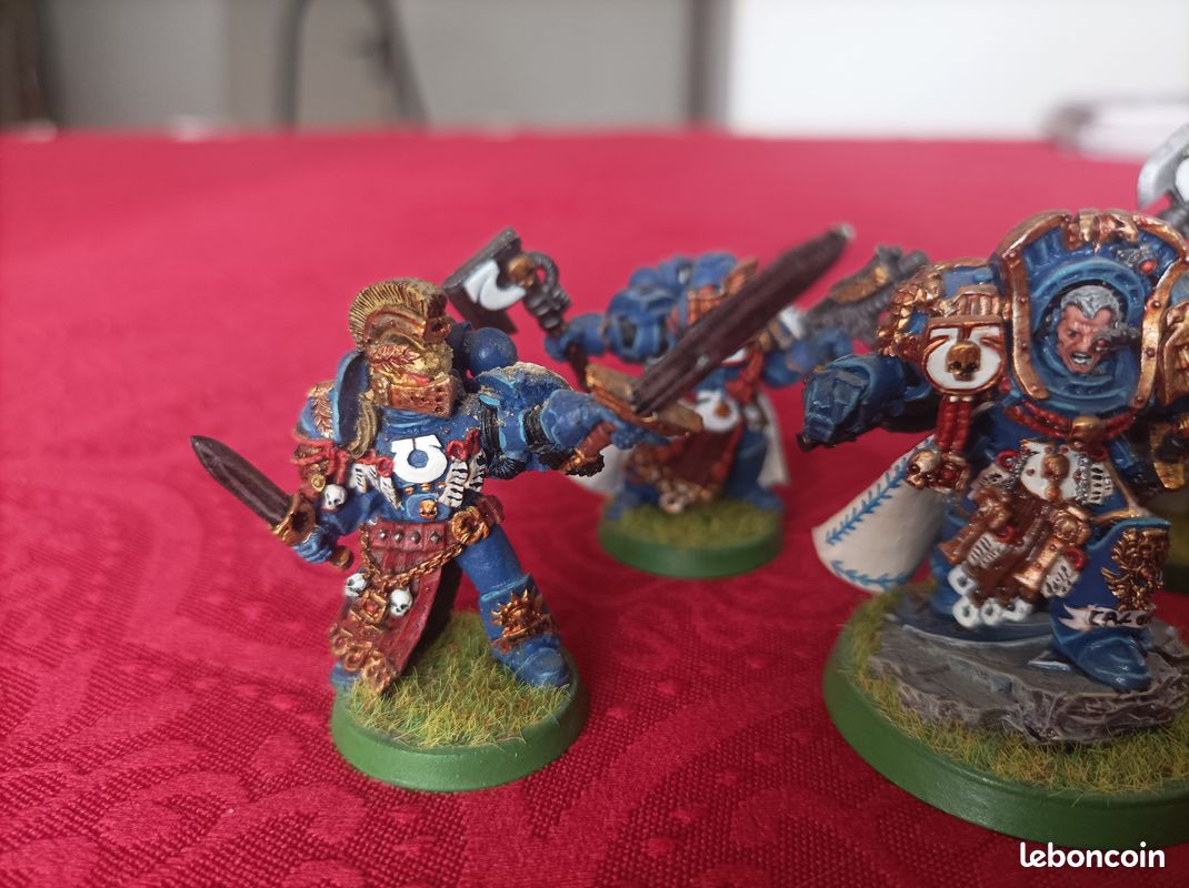 Marneus Calgar en armure terminator et gardes Victrix (image 3)