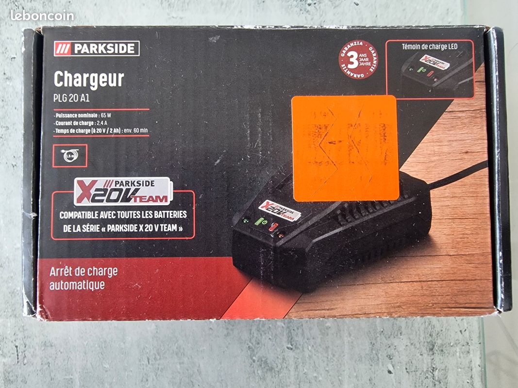 Chargeur PARKSIDE PLG20A1 (image 1)