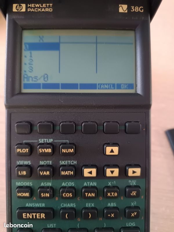 Calculatrice HP 38 G (image 2)