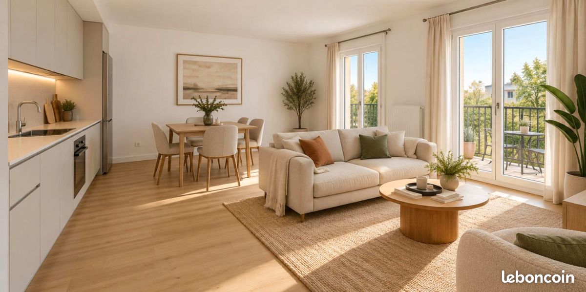 Appartement 3 pièces 62 m² · à Pantin · 62 m² · 455 000 €