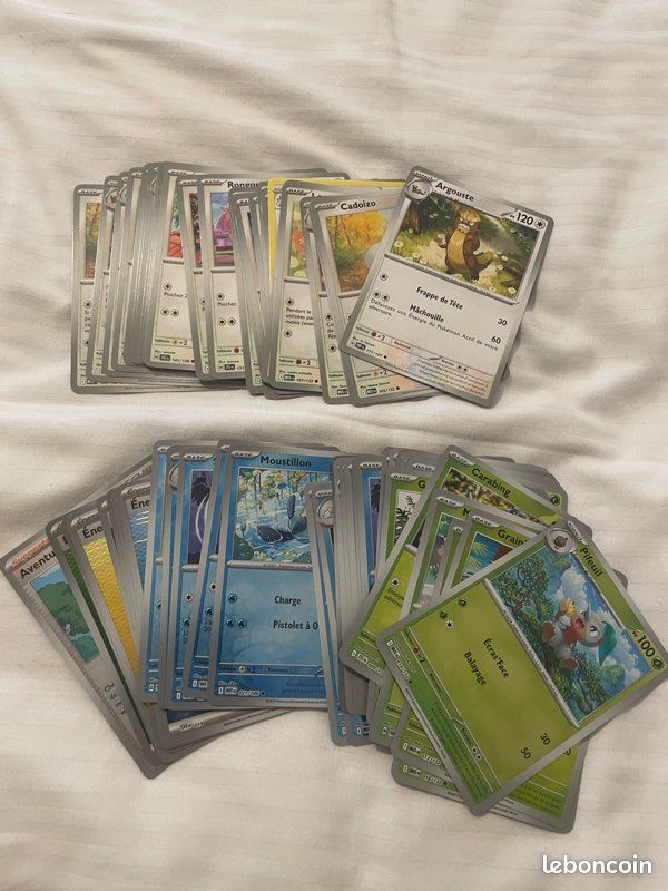 LOT DE CARTES Pokémon SET COMPLET ENERGIE HOLO REVERSES PRE EV8.5 - NM