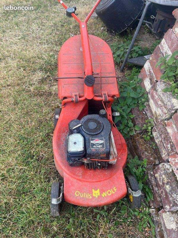 Tondeuse Outils Wolf moteur Briggs & Stratton 4 HP (Pour bricoleur) (image 1)