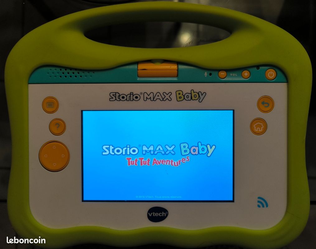 Jeu VTech Storio Max Baby – 1 Démo Tut Tut – état Correct, Fonctionnel