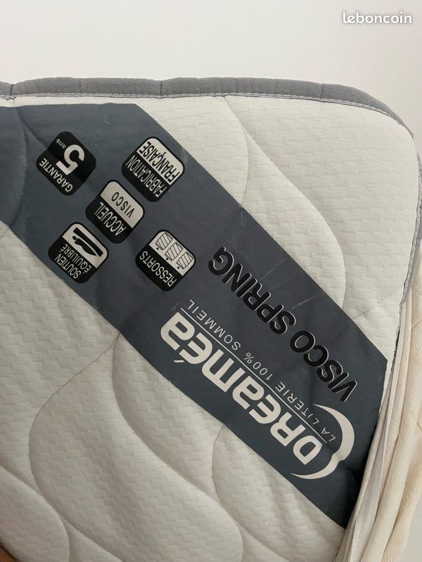 Lit 160x200 + matelas (offert) (image 5)