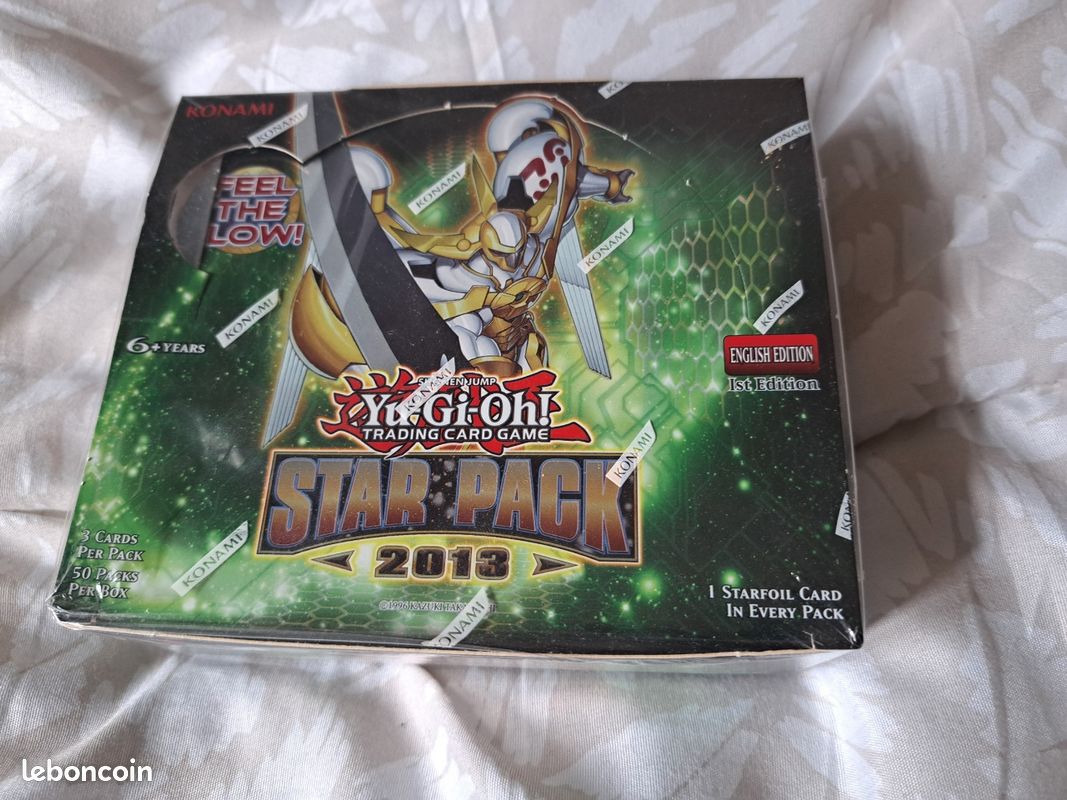 Display Yugioh Star Pack 2013 version Eng neuf sous blister (image 1)