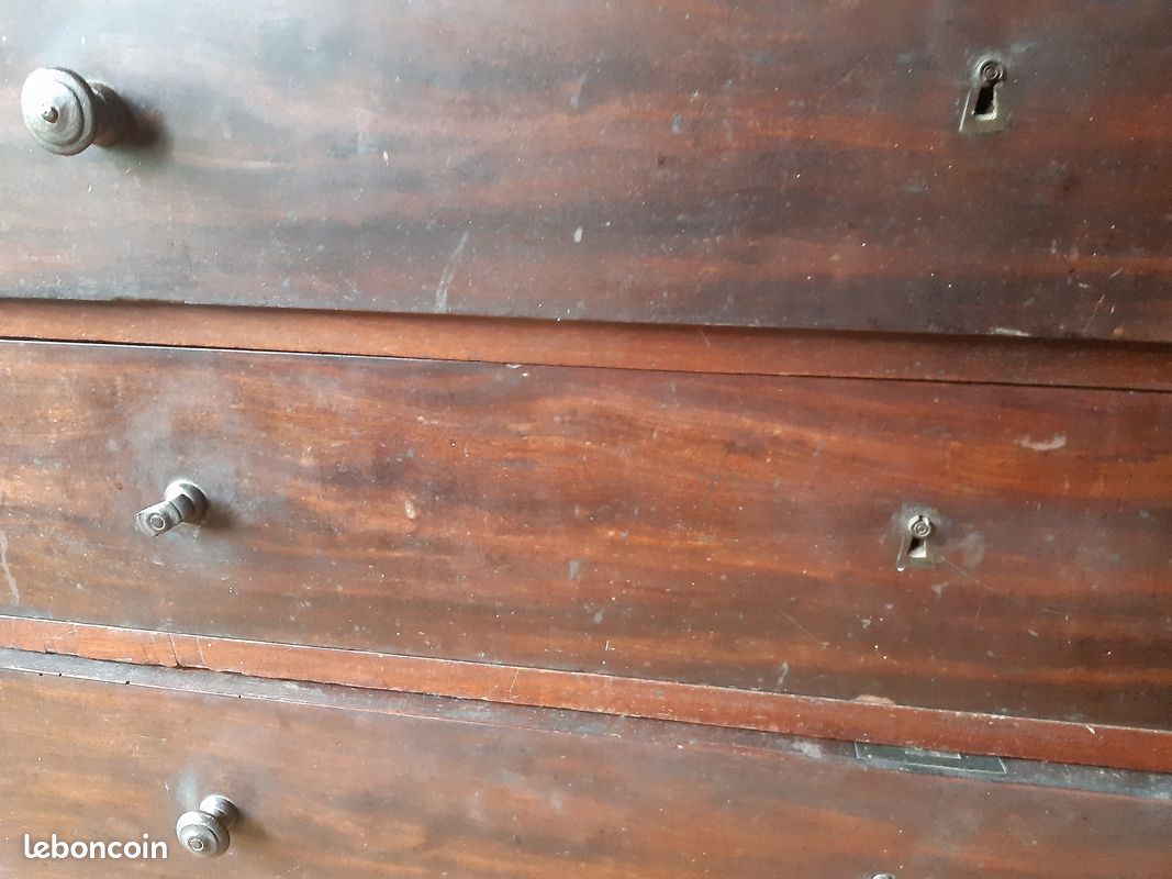 Commode style Loui Philippe dessus marbre (image 6)