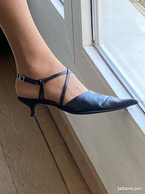 Escarpins Femmes Talon Stiletto Haut Plateforme Dentelle Vintage Avec Lacets