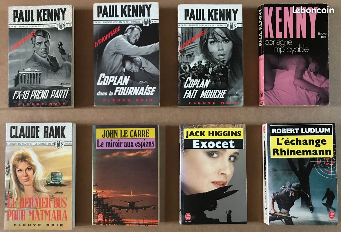 Lot 1 : Romans Espionnage, Policiers à 1 Euro (image 1)