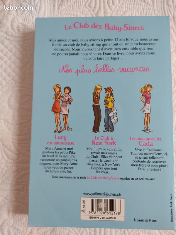 Le Club des Baby-Sitters - Nos plus belles vacances - Ann M. Martin TBE (image 2)