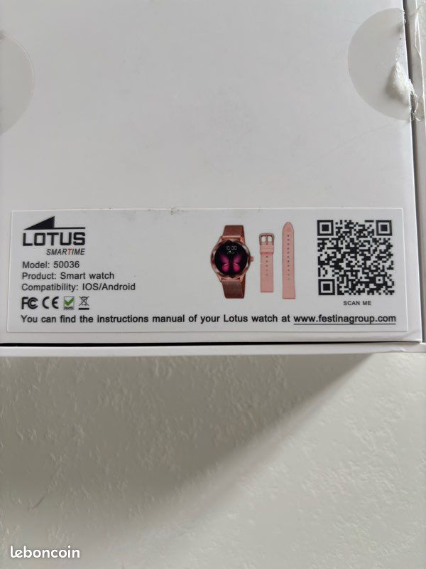 Montre connectée Femme Lotus (image 7)