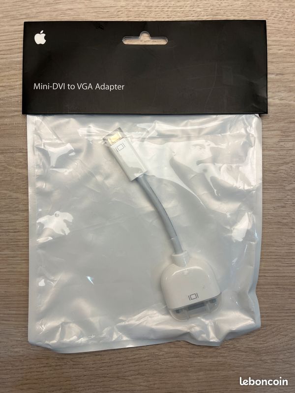 Adaptateur Mini-DVI vers VGA Apple (image 1)