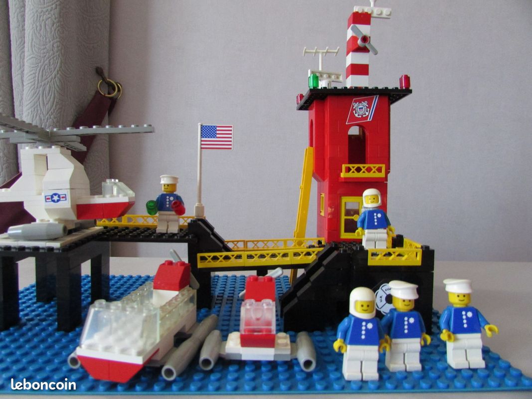 Ship Lego 7739 LEGO 7739 City Coast Guard Patrol Boat Tower