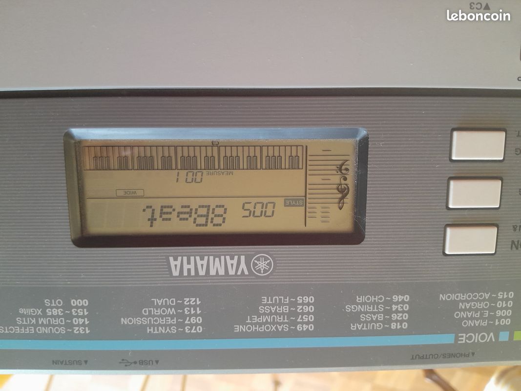 Clavier Yamaha YPT-240 avec pied TBE (image 3)
