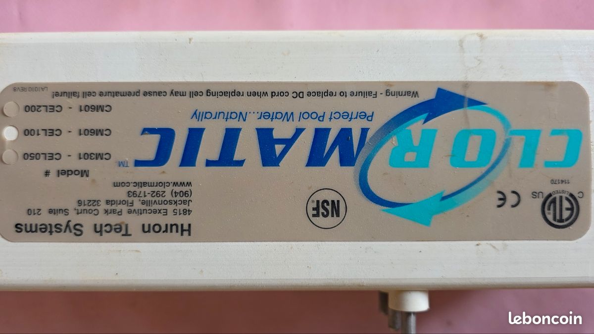 Cellule électrolyse piscine clormatic neuve (image 2)