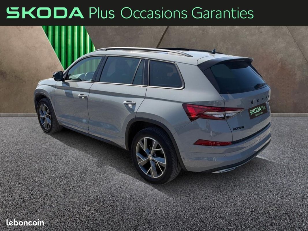 Skoda Kodiaq 2.0 TDI 150ch SCR Sportline DSG7 7 places (image 4)