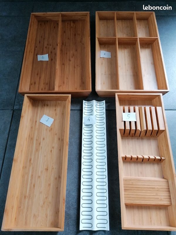 Organiseurs de tiroirs. IKEA. TBE (image 1)