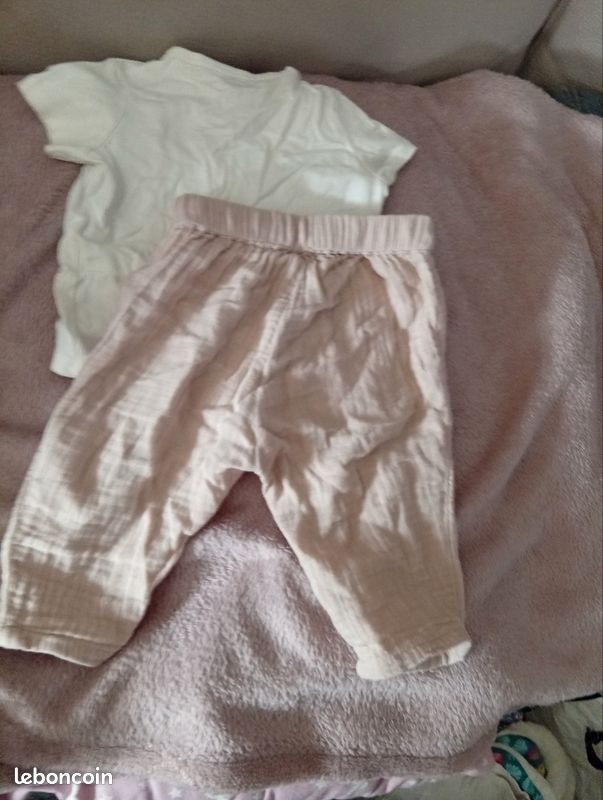 T-shirt bébé et pantalon été (image 2)
