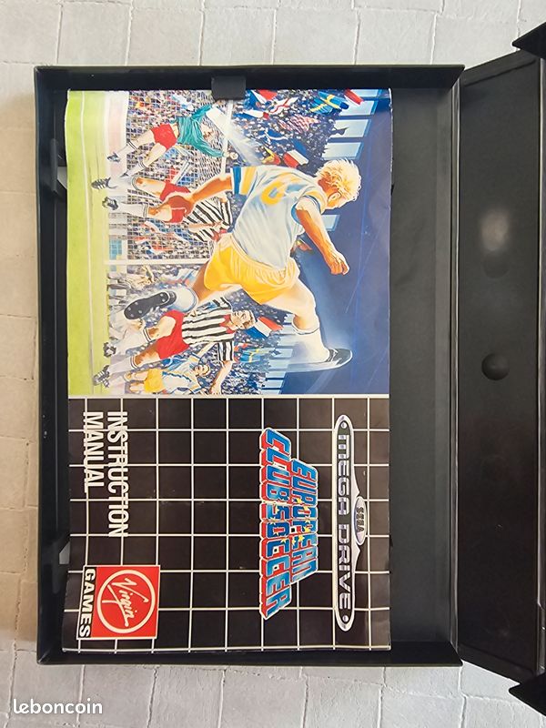 MEGADRIVE - EUROPEAN CLUB SOCCER - pal - loose