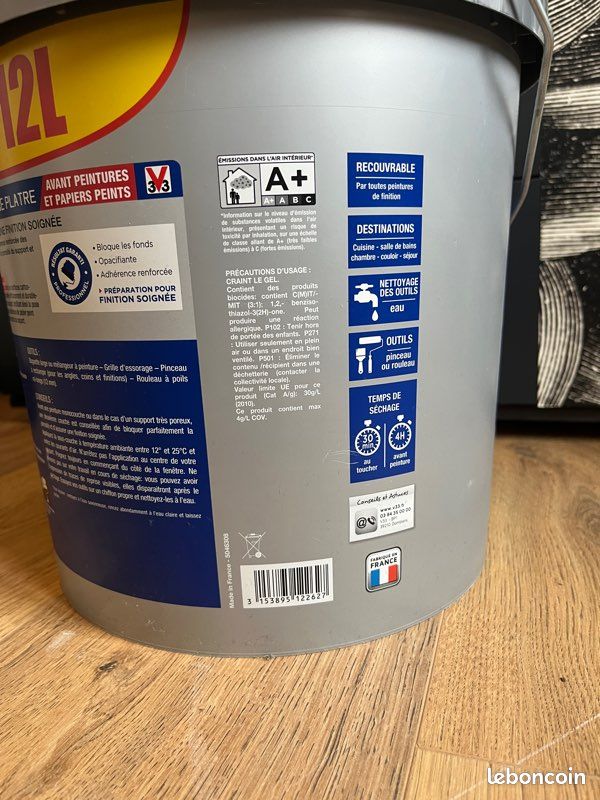 Peinture sous couche 12L V33 (image 4)