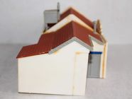 Maquette Maison MKD HO – Fabrique De Meubles Charron – Montée Et Peinte – Époque 4