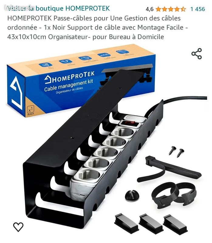 Passe-câbles pour cables bureau (image 5)