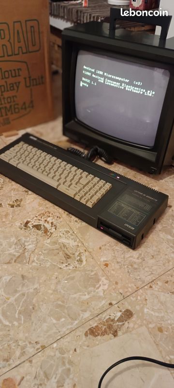 Lot Amstrad CPC 6128 + Écran CTM644 + Imprimante DMP-2160