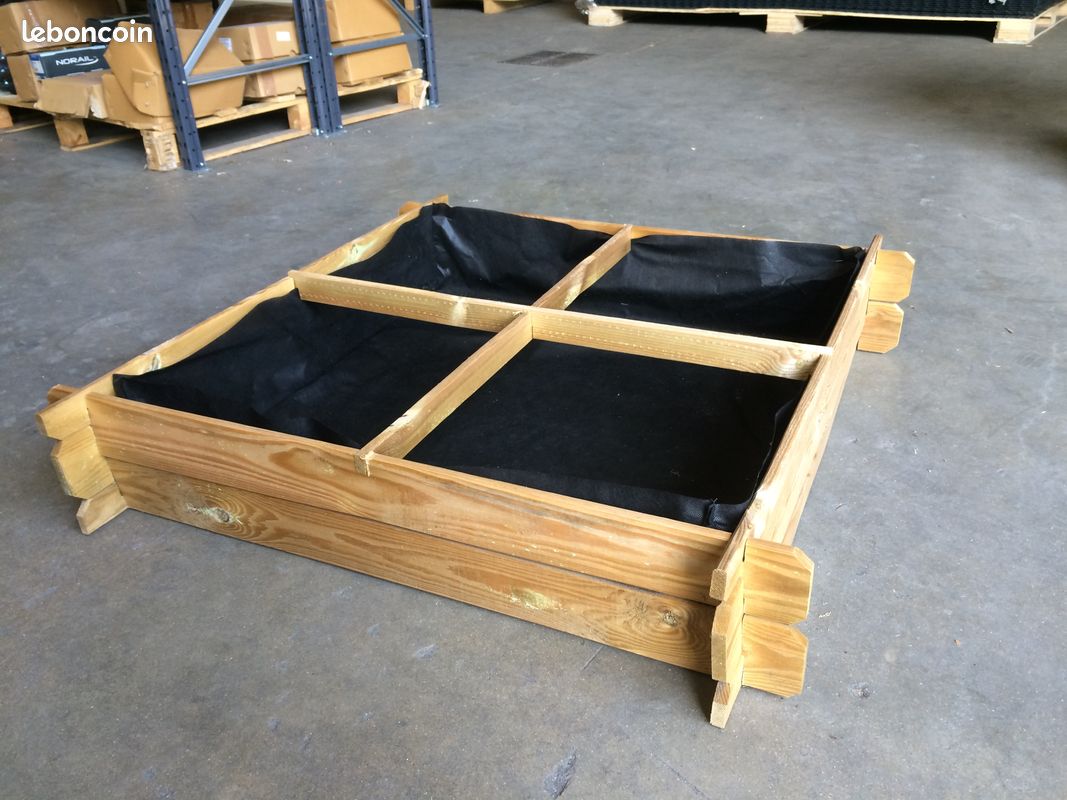 Carrés potagers et bacs à fleurs en bois autoclave (image 5)