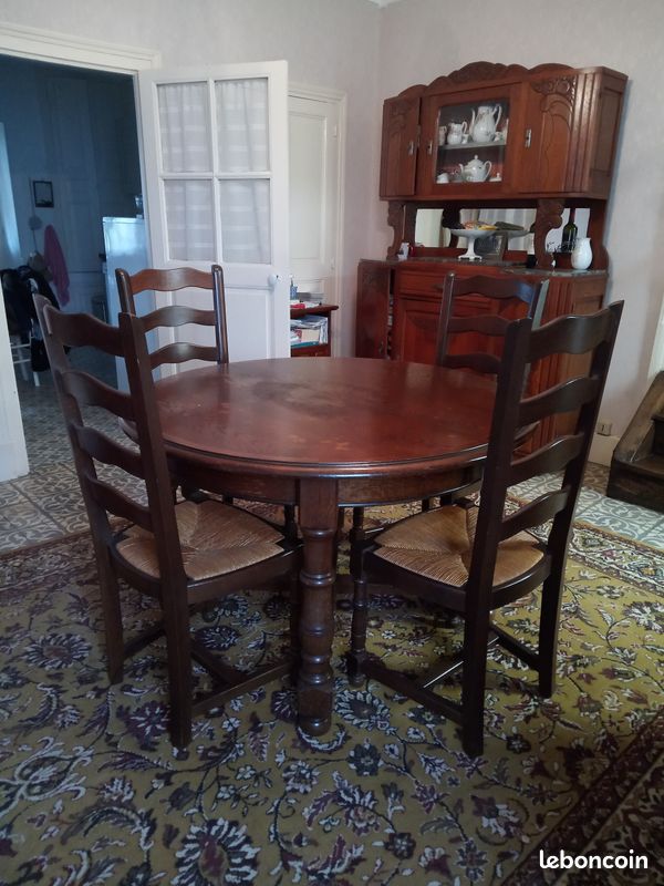 Vente table et chaises salle à manger (image 1)